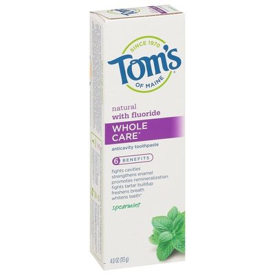 Toms Of Maine Toothpaste Anticavity Spearmint Natural 6/4 OZ [UNFI-CARLISLE #2370138] T