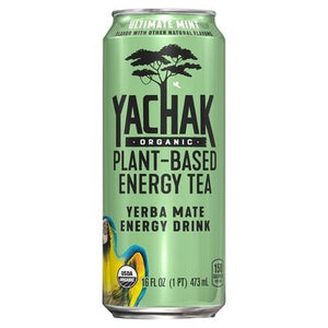 Yachak Organic Yerba Mate Energy Drink Organic Ultimate Mint Yerba Mate Og2 12/16 OZ [UNFI #2752327] [ebt]