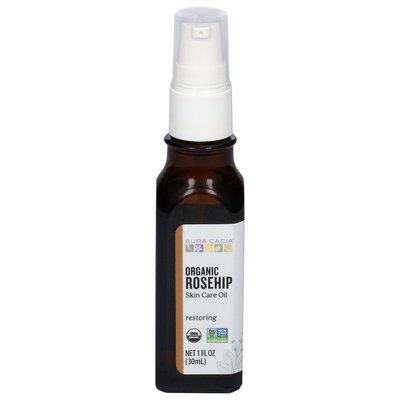 Aura Cacia Skin Care Oil Organic Rosehip Og2 1/1 OZ [UNFI-CARLISLE #590703] T