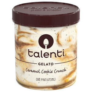 Talenti Gelato Caramel Cookie Crunch 8/16 oz [UNFI #0280263 ] [ebt]