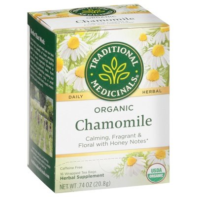 Traditional Medicinals Herbal Supplement Organic Chamomile Tea Bags Og2 6/16 BAG [UNFI #989293] [ebt]