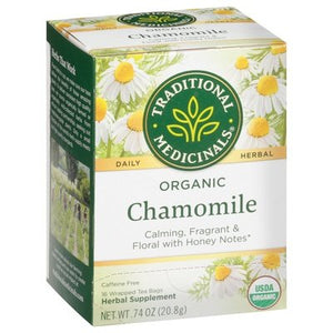 Traditional Medicinals Herbal Supplement Organic Chamomile Tea Bags Og2 6/16 BAG [UNFI #989293] [ebt]