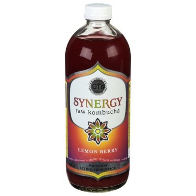 Gts Kombucha Raw Lemon Berry Og3 6/48 OZ [UNFI #2909521] [ebt] T