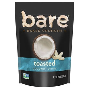 Bare Fruit Coconut Chips Baked Crunchy Toasted 12/2.7 OZ [UNFI #3023066] [ebt]