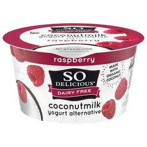 So Delicious Yogurt Alternative Coconutmilk Raspberry Og3 Og3 12/5.3 oz [UNFI #2316578 ] [ebt]