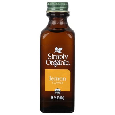 Simply Organic Lemon Flavor Og2 6/2 OZ [UNFI #186072] [ebt]