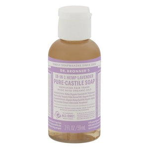 Dr Bronners Soap Pure-Castile Hemp Lavender 18-In-1 Og3 12/2 OZ [UNFI-CARLISLE #814376] T