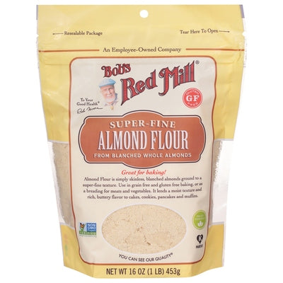 Bobs Red Mill Almond Flour Super-Fine 4/16 oz [UNFI #2164002 ] [ebt]