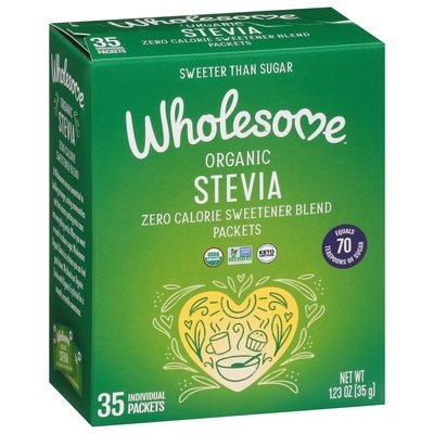 Wholesome Stevia Organic Packets Og2 6/1.23 OZ [UNFI #1052216] [ebt]