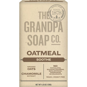 The Grandpa Soap Co  Oatmeal 1/4.25 OZ [UNFI-CARLISLE #1879626] T