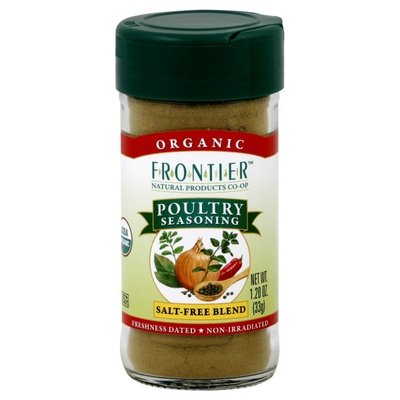 Frontier Nat Prod Co-Op Poultry Seasoning Og2 1/1.2 OZ [UNFI-CARLISLE #734194] [ebt]