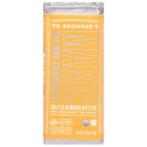 Dr Bronners Chocolate All-One Salted Almond Butter Og2 12/2.93 OZ [UNFI-CARLISLE #2724144] [ebt]