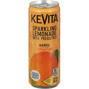 Kevita Sparkling Lemonade With Prebiotics Mango Og2 12/12 oz [UNFI #3065471] T [ebt]