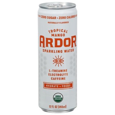 Ardor Sparkling Water Sparkling Water Tropical Mango Og2 12/12 OZ [UNFI #2816353] [ebt]