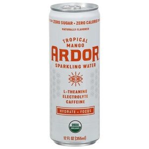 Ardor Sparkling Water Sparkling Water Tropical Mango Og2 12/12 OZ [UNFI #2816353] [ebt]