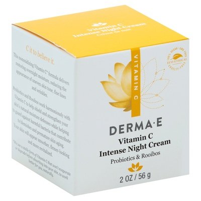 Derma E Night Cream Intense Vitamin C 1/2 OZ [UNFI-CARLISLE #1990092] T