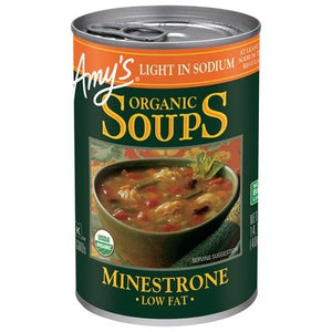 Amys Soups Organic Minestrone Og2 12/14.1 OZ [UNFI #728964] [ebt]
