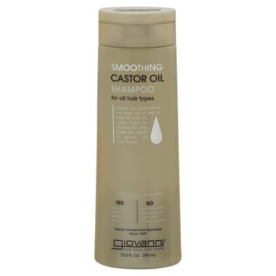 Giovanni Shampoo Smoothing Castor Oil 1/13.5 OZ [UNFI-CARLISLE #2750677] T
