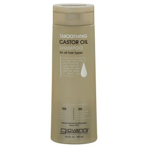 Giovanni Shampoo Smoothing Castor Oil 1/13.5 OZ [UNFI-CARLISLE #2750677] T