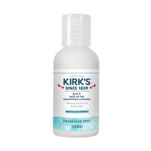 Kirks Coconut Oil & Aloe Vera Cleanser 1/2 OZ [UNFI-CARLISLE #2993277] T