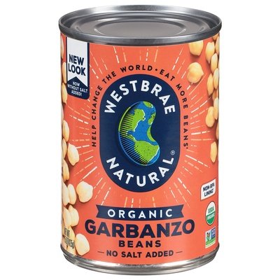 Westbrae Garbanzo Beans Organic Og2 12/15 OZ [UNFI #306787] [ebt]