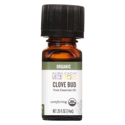 Aura Cacia Pure Essential Oil Comforting Clove Bud Og2 1/.25 OZ [UNFI-CARLISLE #327098] T