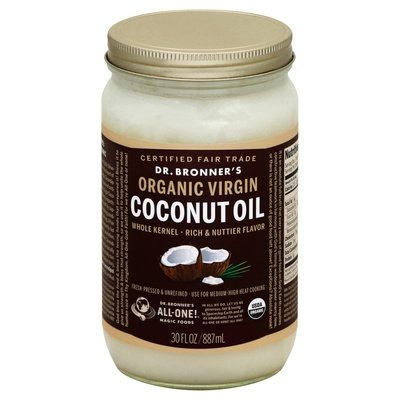 Dr Bronners Coconut Oil Organic Virgin Og2 12/30 OZ [UNFI #1099183] [ebt]