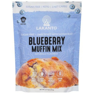 Lakanto Muffin Mix Blueberry 8/6.77 OZ [UNFI #2477941] [ebt]