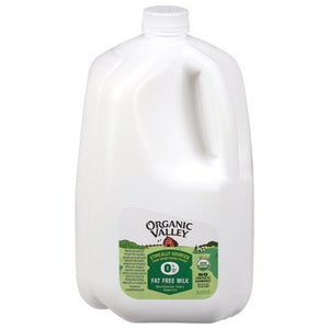 Organic Valley Milk Fat Free Og2 4/128 OZ [UNFI #2501583] [ebt] T