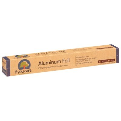 If You Care Aluminum Foil 50 Square Feet 12/50 SQ FT [UNFI #876375] T