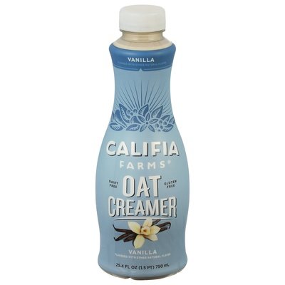 Califia Farms Oat Creamer Vanilla 6/25.4 OZ [UNFI #2530483] [ebt] T