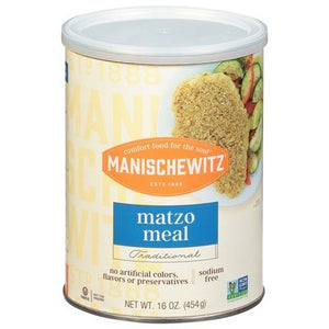 Manischewitz Matzo Meal Traditional 12/16 OZ [UNFI #236034] [ebt]