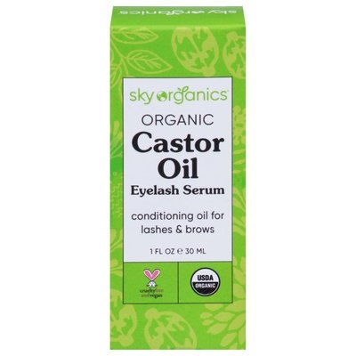Sky Organics Castor Oil Organic Eyelash Serum Og2 1/1 OZ [UNFI-CARLISLE #2652931] T