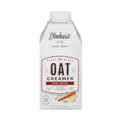 Elmhurst Oat Creamer Chai Spice 6/16 OZ [UNFI #2623106] [ebt]