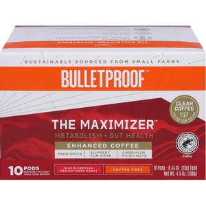 Bulletproof 360 Inc Pods Maximizer Medium Dark 6/10 CT [UNFI #2998227] [ebt]