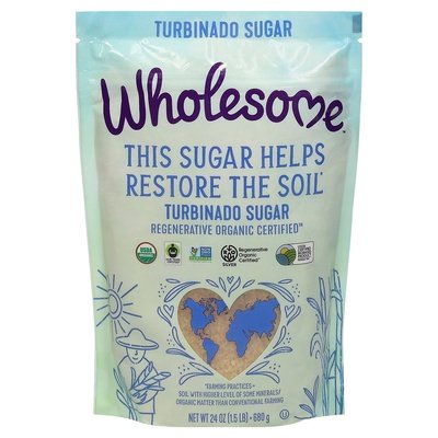 Wholesome Sugar Turbinado Og2 12/24 OZ [UNFI #2915643] [ebt]
