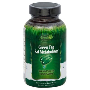 Irwin Naturals Fat Metabolizer Green Tea Liquid Soft-Gels 1/75 SGEL [UNFI-CARLISLE #2116028]
