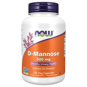 Now Foods D-Mannose 500 Mg Veg Capsules 1/120 CAP [UNFI-CARLISLE #906941]
