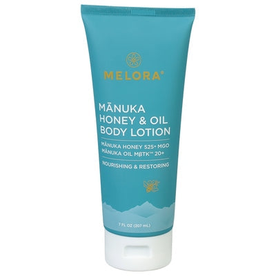 Melora Body Lotion Manuka Honey & Oil Nourishing & Restoring 1/7 OZ [UNFI-CARLISLE #2967776] T
