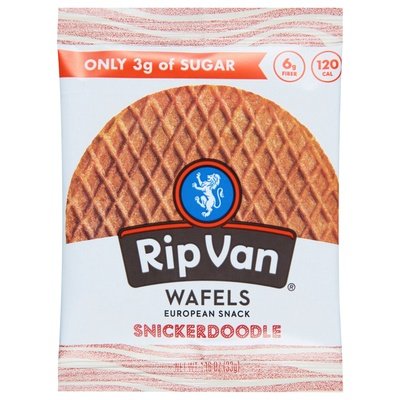 Rip Van Wafels Wafels Snickerdoodle 12/1.16 OZ [UNFI-CARLISLE #2335982] [ebt]