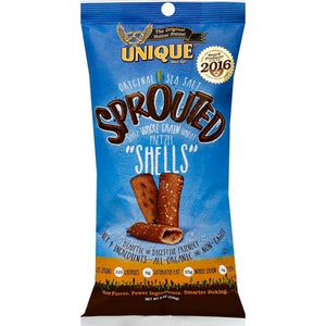 Unique Pretzels Sprouted Whl Grn Pretzel Puffs 12/8 OZ [UNFI #1604818] [ebt]