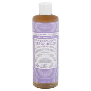 Dr Bronners Pure-Castile Soap 18-In-1 Hemp Lavender Og3 1/16 OZ [UNFI-CARLISLE #109900] T