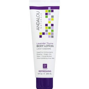 Andalou Naturals Body Lotion Refreshing Lavender Thyme 1/8 OZ [UNFI-CARLISLE #1599687] T