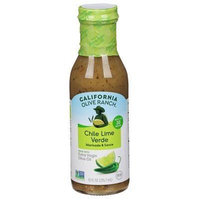 California Olive Ranch Marinade & Sauce Chile Lime Verde 6/10 OZ [UNFI #2830057] [ebt]