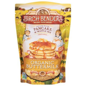 Birch Benders Pancake & Waffle Mix Organic Buttermilk Og2 6/16 OZ [UNFI #2566669] [ebt]