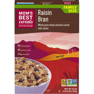 Moms Best Raisin Bran 10/22 OZ [UNFI #2505717] [ebt]