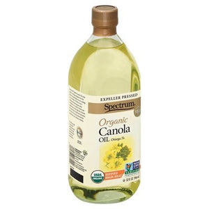 Spectrum Naturals Canola Oil Organic High Heat Refined Og2 12/32 OZ [UNFI #255224] [ebt]