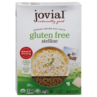 Jovial Stelline Gluten Free Og1 12/12 OZ [UNFI #2952273] [ebt]
