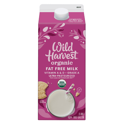 Wild Harvest Ultra Pasteurized Ff Milk Og2 6/64 OZ [UNFI #2742856] [ebt] T