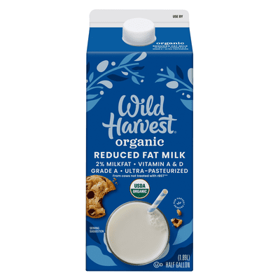Wild Harvest Ultra Pasteurized 2% Milk Og2 6/64 OZ [UNFI #2742823] [ebt] T